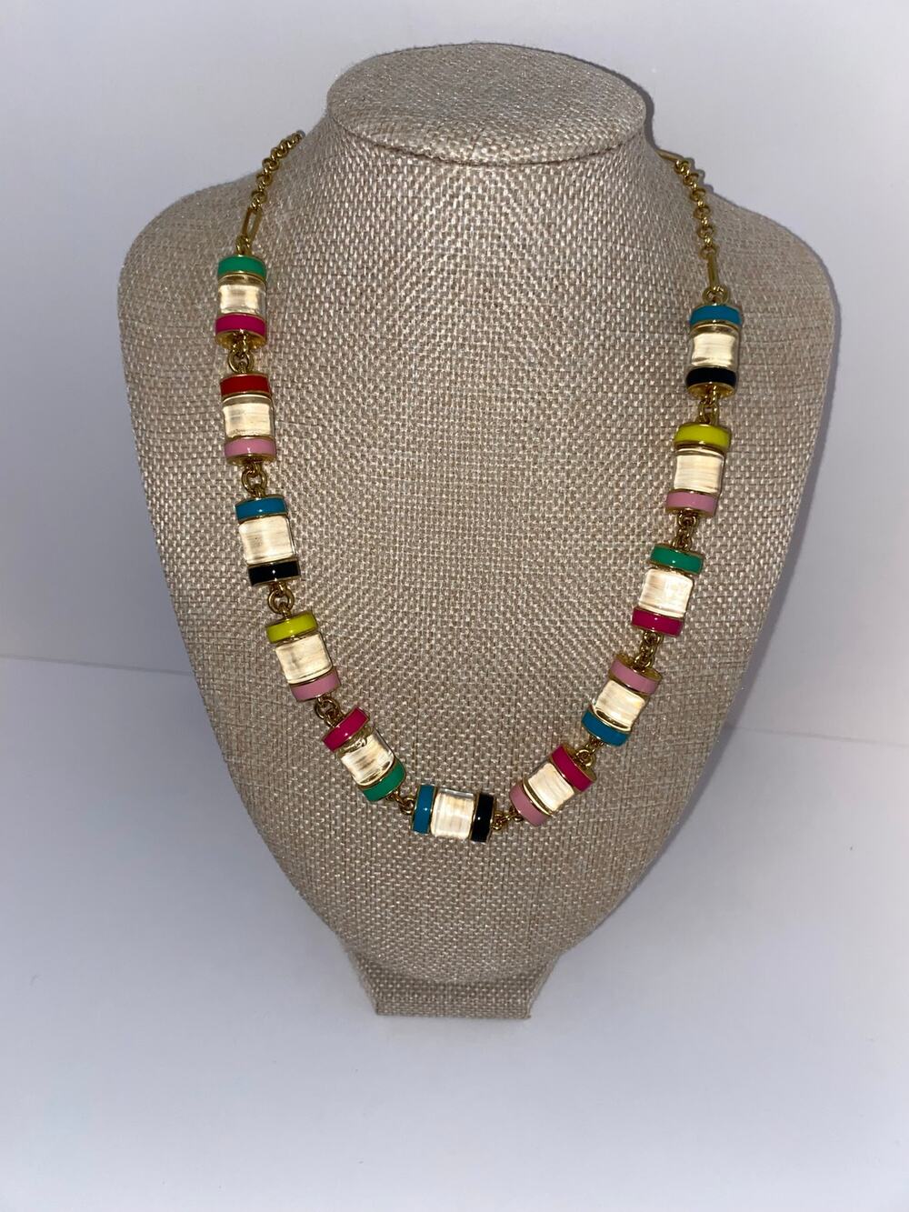 Kate Spade New York Colorful Beaded Statement Necklace